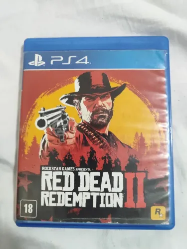 Jogo red dead 2 PlayStation 4 completo com mapa
