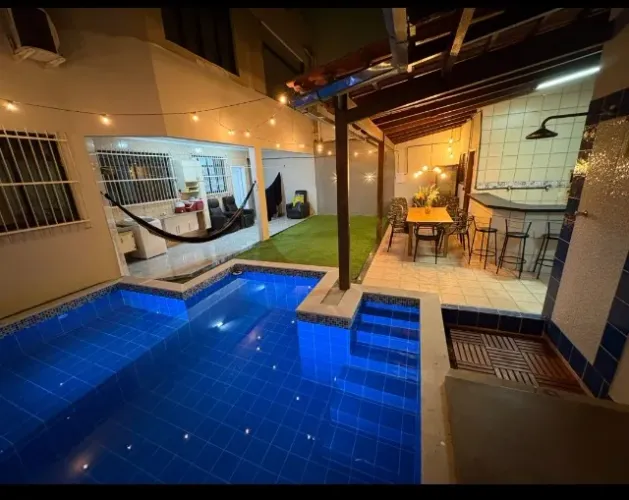 Casa 4 quartos com piscina 