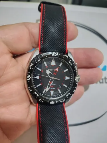 RELOGIO SEIKO KINECT GMT