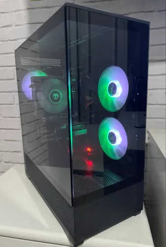 Cpu Gamer Aquário Black Nvidea | Aceito Cartão 12x