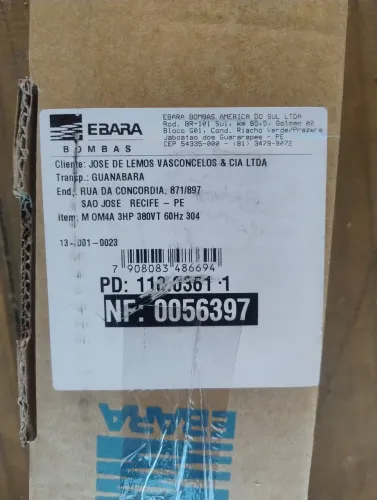 Bomba submersa Ebara