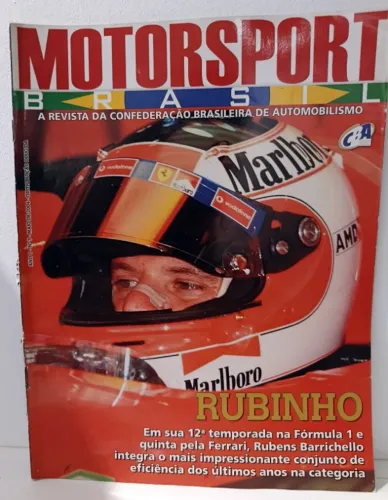 Revista MOTORSPORT BRASIL - Edição Nº 3 - RUBENS BARRICHELLO