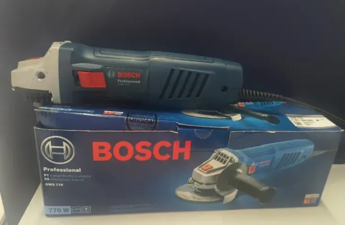 Esmerilhadeira 4.1/2" GWS 770 bosch 770w PROFESSIONAL
