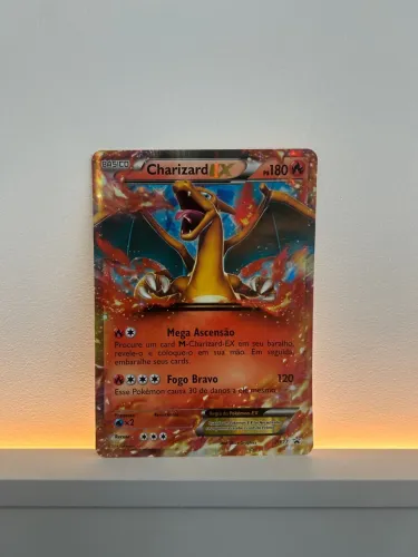 Carta Pokémon - (Charizard EX)