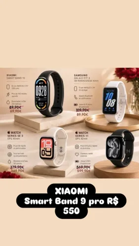 XIAOMI<br>Smart Band 9 pro R$
