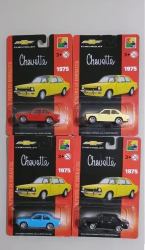 lote Chevrolet Chevette 1/64 CKS Pneus de Borracha  4 peças conforme as fotos