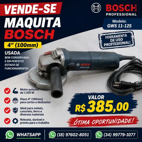 Lixadeira 4" polegadas