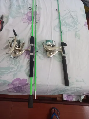 Kit de pesca amadora.
