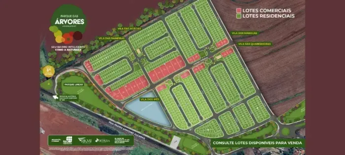 Lote de 200m² no Parque das Árvores | Vila Xavier - Araraquara