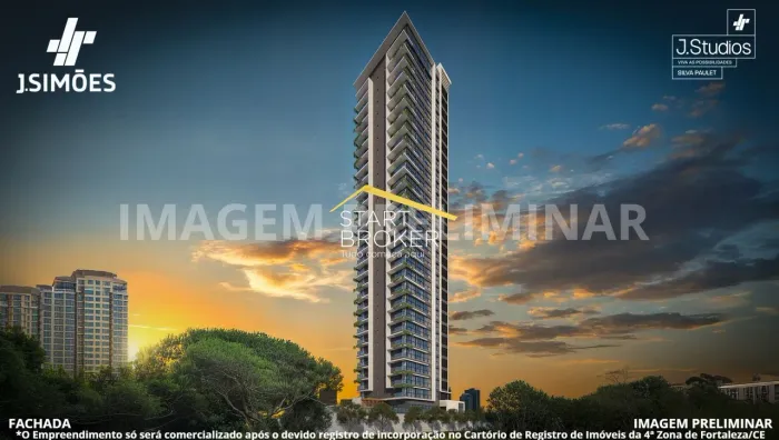 J.Studios Silva Paulet | Studios à Venda | Lançamento na Planta | Meireles