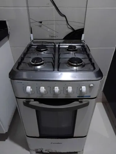 Fogão 4 bocas esmaltec branco