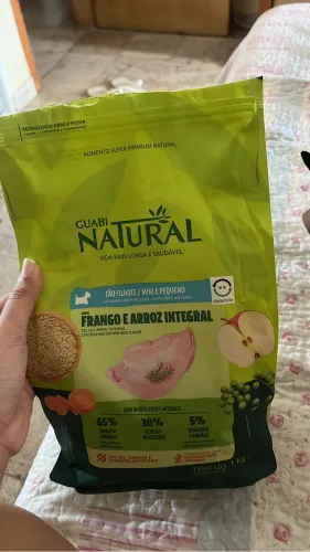 Ração GUABI NATURAL CÃES PEQUENO PORTE