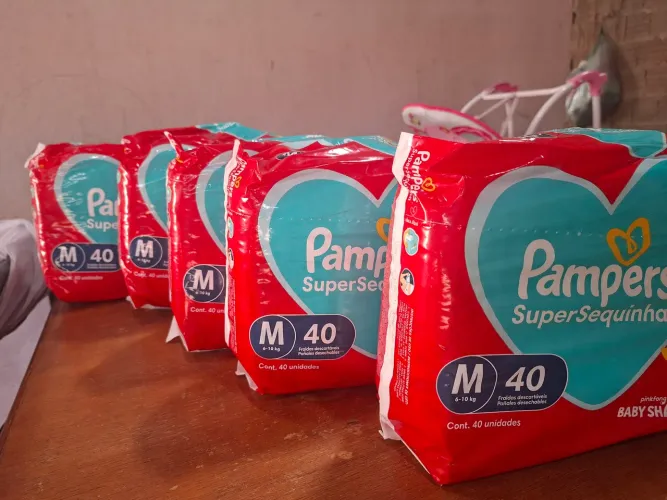 Fralda Descartável Pampers