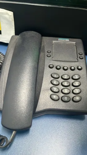 Telefone de mesa com fio