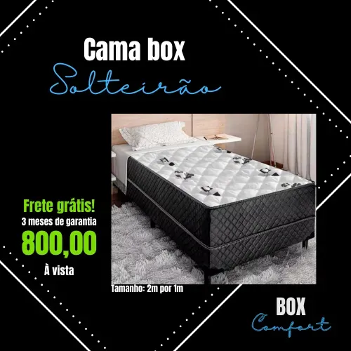 Cama box SOLTEIRÃO