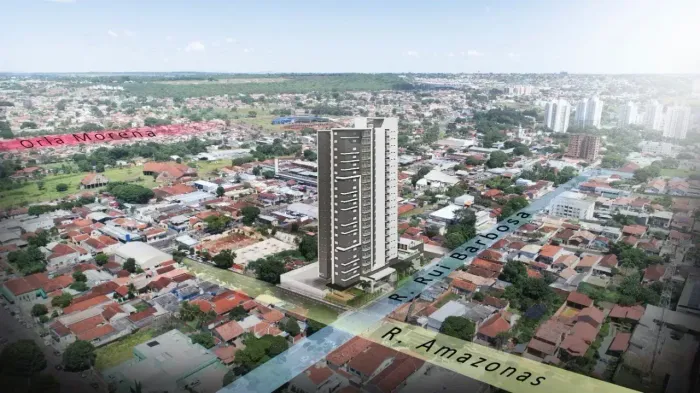 Apartamento para venda Porto Madero na Rua Amazonas Campo Grande - MS