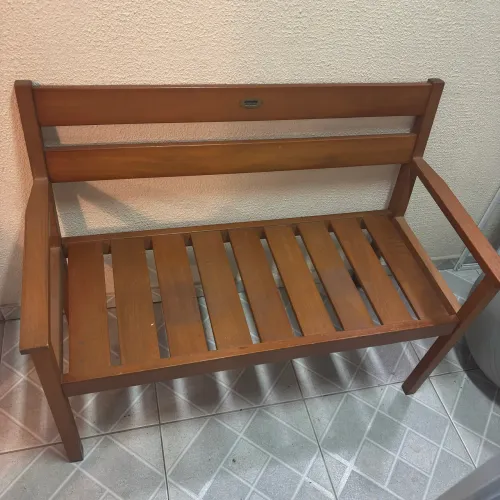 Banco de Madeira para Jardim Namoradeira 