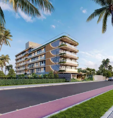 Flats a beira mar da praia de Manaíra - FL0391