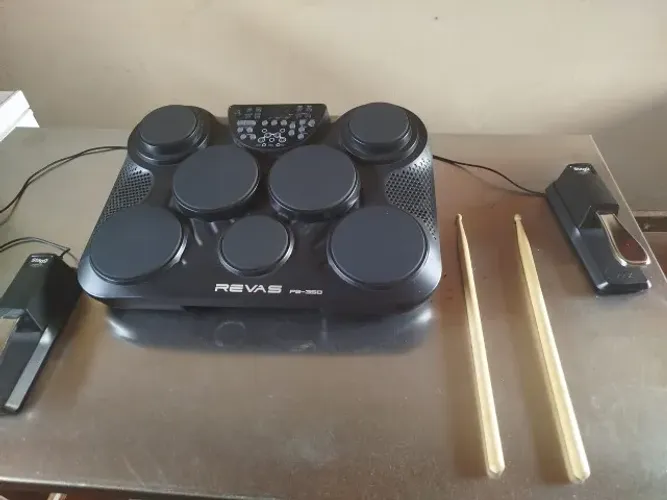 Bateria Eletrônica Portátil Revas By Roland Pb-350