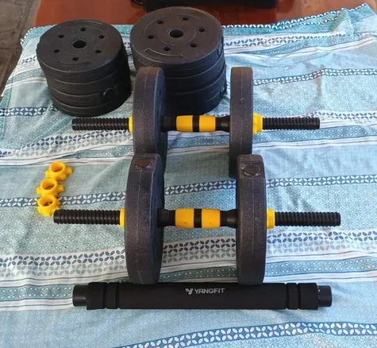 Kit Musculação 25kg.