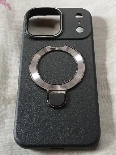 Capa Aveludada Magnética para iPhone 17 Pro Max<br>