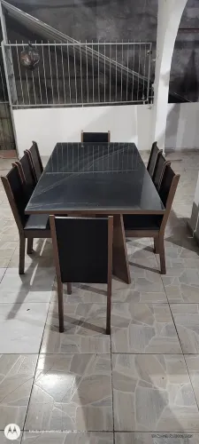 Mesa de jantar 8 lugares 