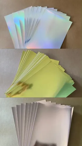 Papel lamicote A4 180g (132 unidades cores sortidas conf. Imagem)