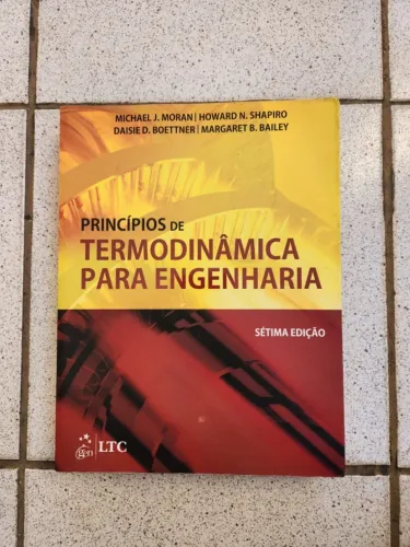 Livro Princípios de Termodinâmica para Engenharia - Shapiro - 7ª Edição