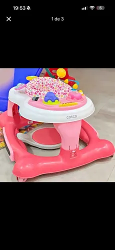 Andador bebê menina