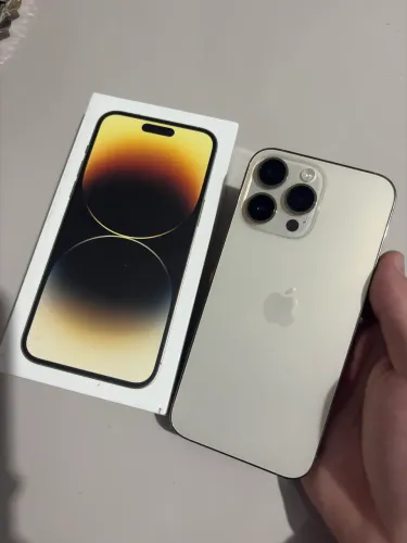 iPhone 14 Pro Max 128g dourado