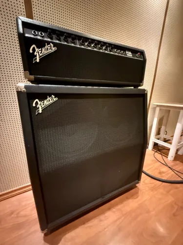 Amplificador fender cabeçote e caixa 4x12