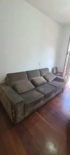 Sofá grande retrátil 3 lugares