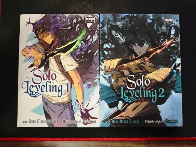 Solo Leveling - Manhwa Newpop - Volumes 1 e 2