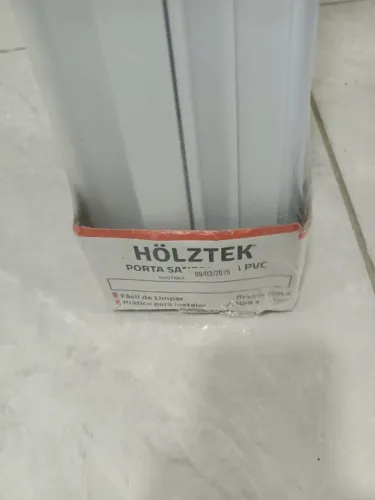 Porta Sanfonada PVC Hölztek Branca 60 cm - NOVA (Completa) Leia a Descrição