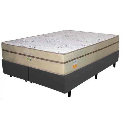 Base Box com Colchão Toronto Ecotec Queen Molas Ensacadas 62x198x158 / entrega hoje