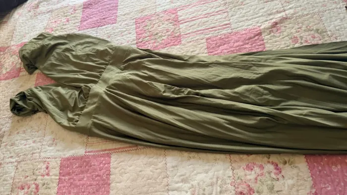 Vestido Multiformas Verde Oliva, tamanho único! nunca usado!  