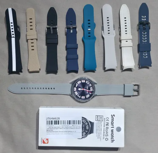 Watch 6 Classic com 9 pulseiras