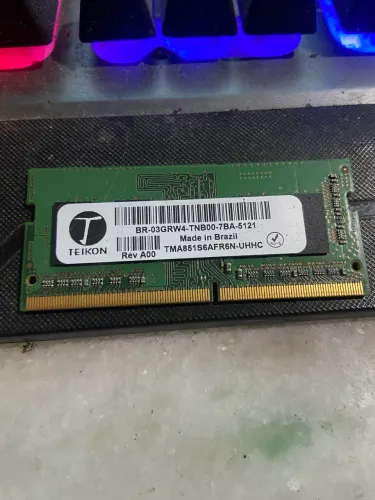 Memória RAM 4GB Notebook DDR4 2400Mhz TEIKON LEIA A DESCRIÇÃO
