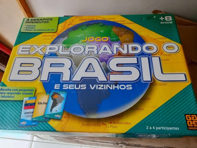 Jogo Explorando o Brasil Grow