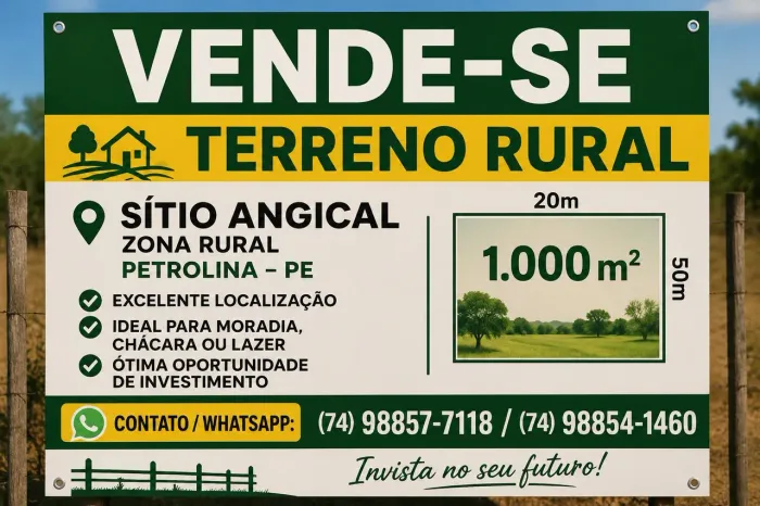 Lote Angelical localização em Petrolina pe
