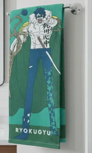 Toalha Tenugui One Piece Ryokugyu Do Japão