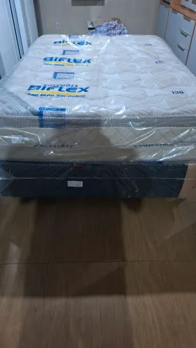 Cama casal D33 Molas Ensacadas e Pilotop.