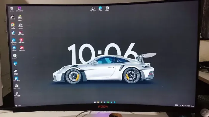 Monitor Gamer AOC AGON 31,5" Curvo 165Hz 0,5ms