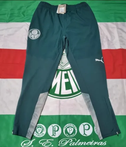 Calça e Blusão zíper 1/4 GG Palmeiras Puma