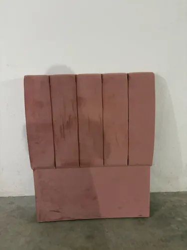 Cabeceira Estofada Rosa