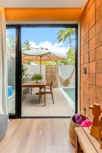 Jean Charles/ Porto de galinhas: Piscina privativa, Área útil : 52 m² e 1 Quarto.