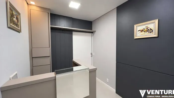 Sala comercial Tarumã Office, semi mobiliada com 56 m², 1 vaga - Centro