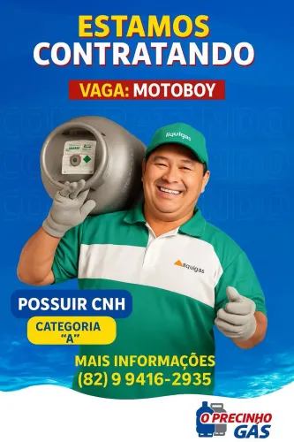 Vaga para entregador