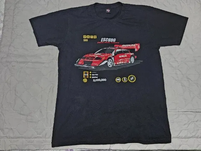 camiseta tamanho M Suzuki Escudo gran turismo 2 games, jogos