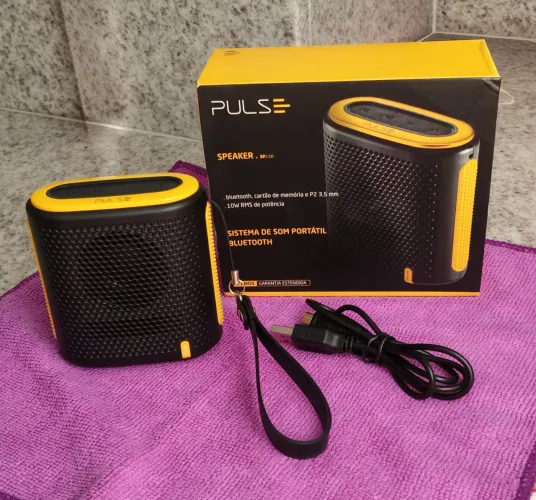 Mini caixinha de som Pulse Nova!